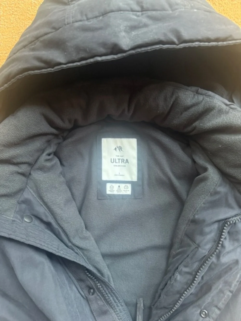 A&F Mens Winter Coat/Parka - Size Large